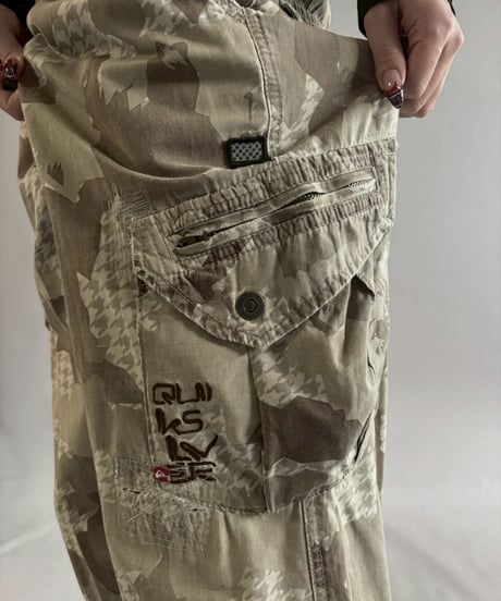 【USED】 Quiksilver Camouflage Pants / 251220-006