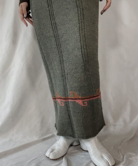 【USED】   Knit N/S One-piece  /211216-027