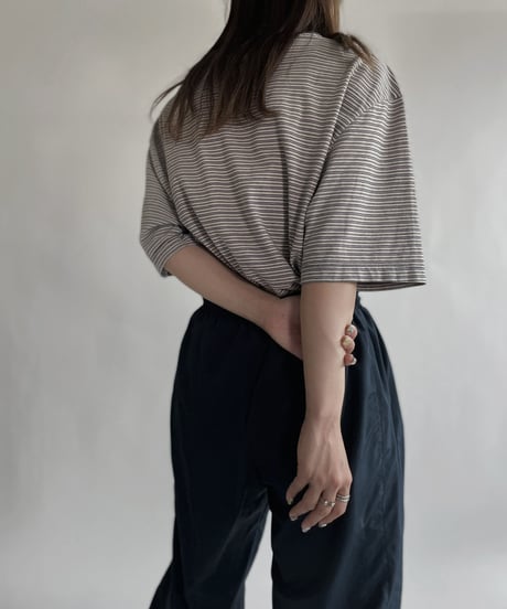 【USED】 Short Sleeved Multi Striped T-shirt / 220618-019