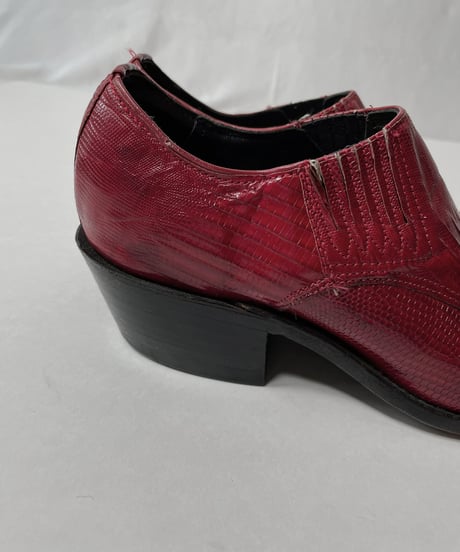 【USED】 Western  Leather Shoes/210826-004