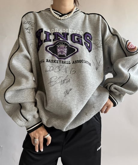 【USED】  90's Lee Sport KINGS Sweat Top /241223-001