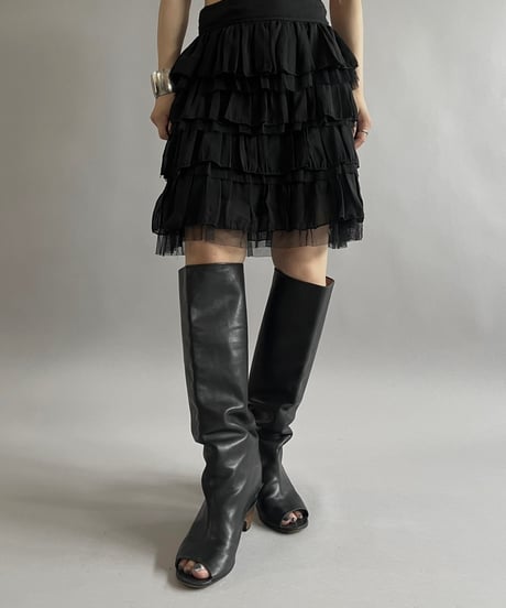 【USED】 Cubus Tiered Mini Skirt /240729-013