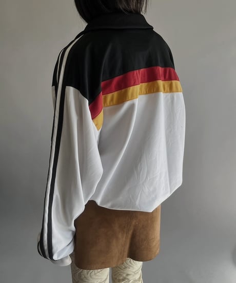 【USED】80s adidas Jersey Top /240224-016