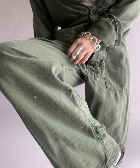 【USED】 Military Jump Suit  /241109-037