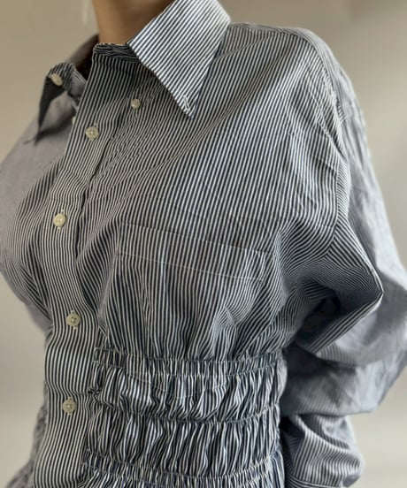 【RE;CIRCLE】 RE Shirring Shirt / 260504-005