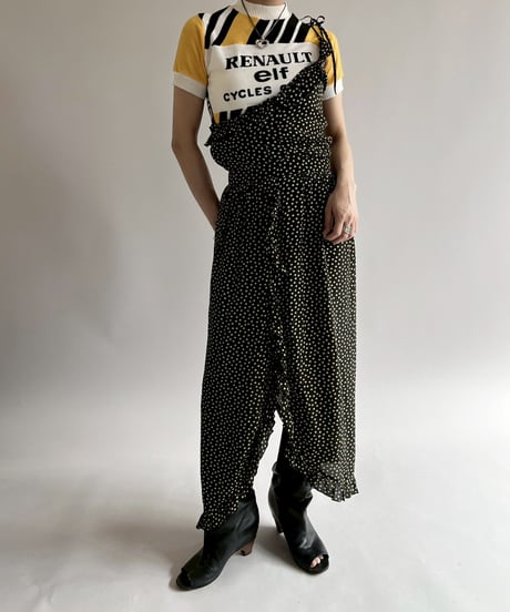 【USED】 See By Chole Dot Pattern Camisole One-Piece /250419-007
