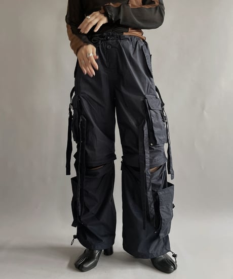 【USED】  Techino Pants Navy / 221001-024