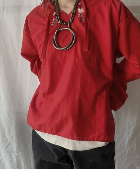 【RE;CIRCLE】RE Embroidery Ethnic Mexican Parker ⑥/210617-024