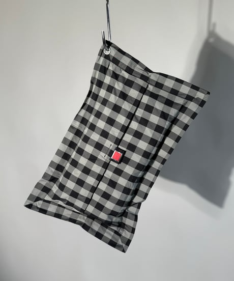 【USED】 Marithé+François Girbaud Packable Checkered Double-Breasted Coat /MS2511-001