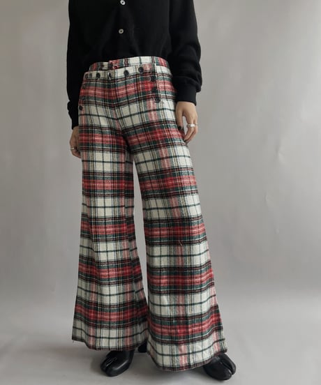 【USED】  Checked Pants / 221008-007