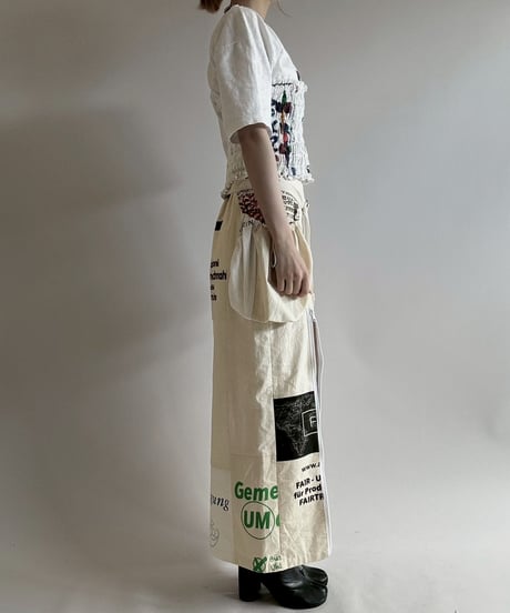 【RE;CIRCLE】 Re Eco Bag Tube Top/  250626-017