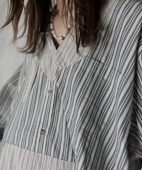【RE;CIRCLE】 Remake Mexican Parker Shirt⑧/210906-009