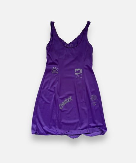 【Mashup Products】 Silk Screen Sheer One-Piece /  240217-001
