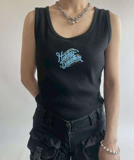 【USED】 Made in USA HARLEY-DAVIDSON Tank Top / 250526-022
