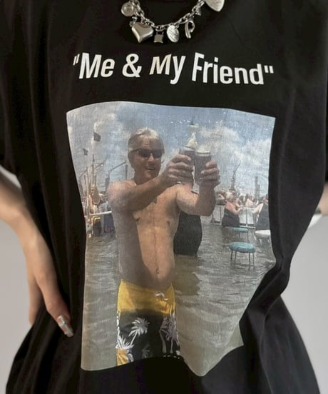 【USED】 Hanes Me&My Friend T-Shirt / 260607-018