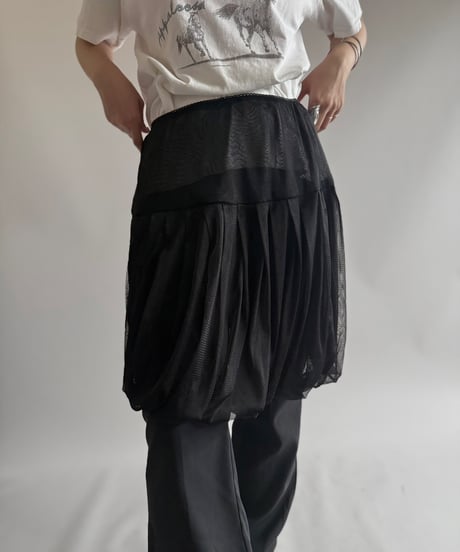 【USED】 Sheer Mini Skirt  / 250705-003