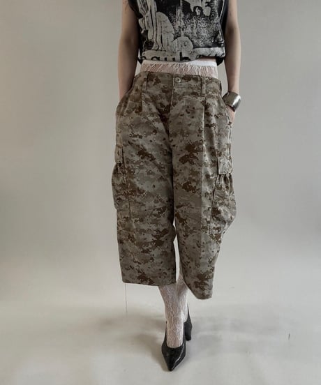【USED】 Cutoff Military Shorts / 250621-011
