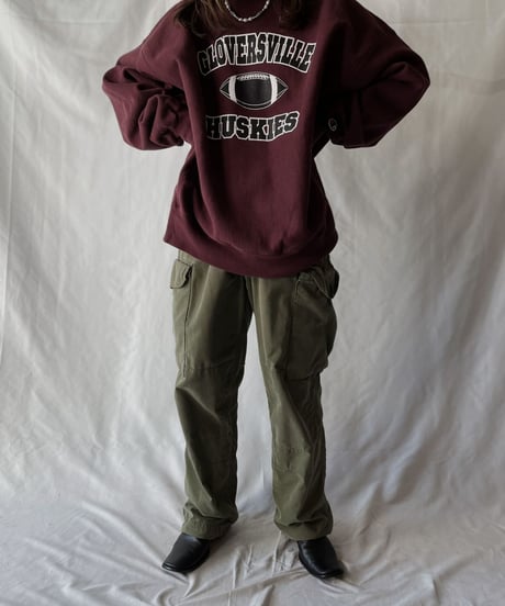 【USED】   Champion Reverse Weave Sweat GLOVERSVILLE/211007-024