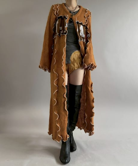 【RE;CIRCLE】 RE Mellow Knit Coat/ 260122-011