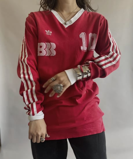 【USED】   adidas L/S Soccer T-shirt/ 2300513-022