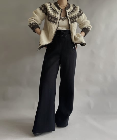 【USED】 Tirolean Knit Top /240120-020