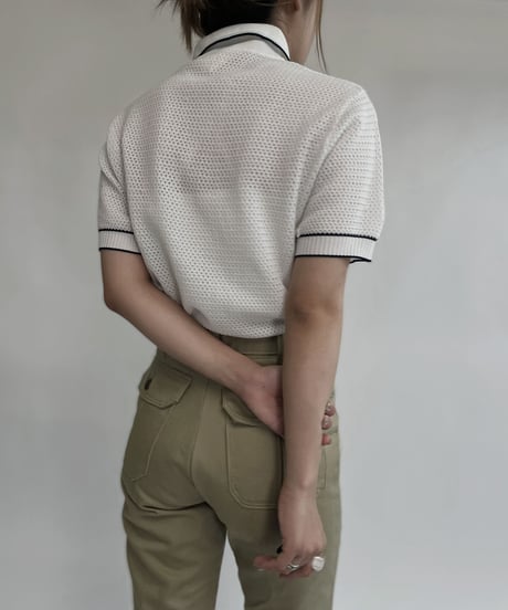 【USED】 Short Sleeved Polo Shirt / 220730-020