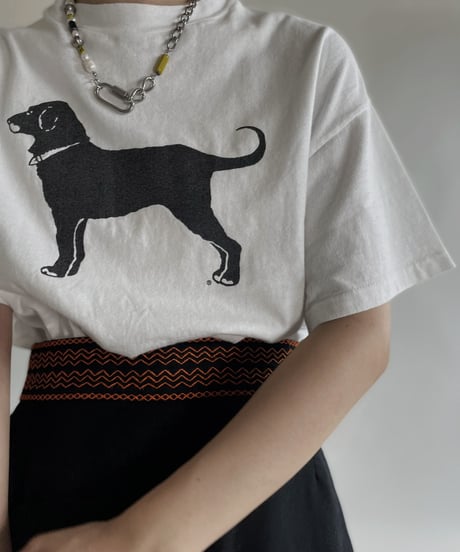 【USED】 Short Sleeved Dog T-shirt / 220611-005