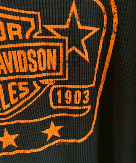 【USED】 Made in USA HARLEY DAVIDSON Thermal Top / 260607-010