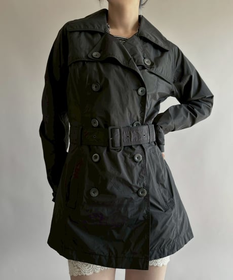 【USED】 The North Face nylon Trench Coat / 260314-008