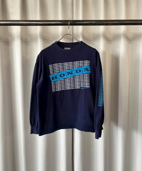 【USED】 Made In USA Hanes HONDA L/S Tee / 260418-009