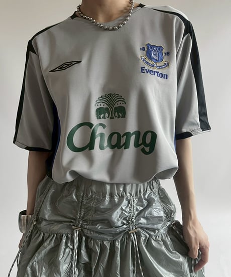 【USED】14~15's UMBRO Everton Soccer Shirt / 250712-007