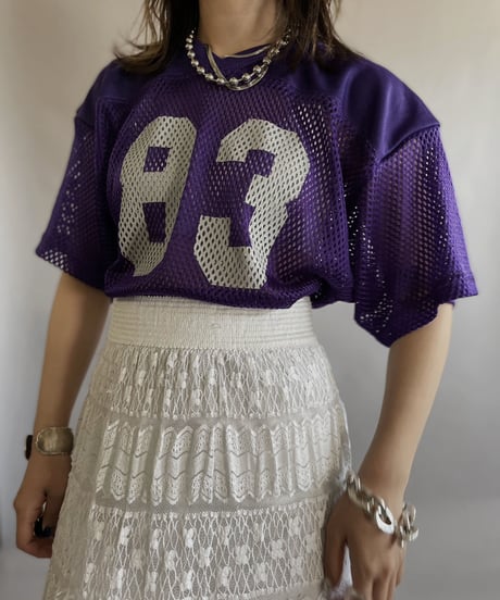 【USED】     S/S Mesh  Game Shirt / 230610-020