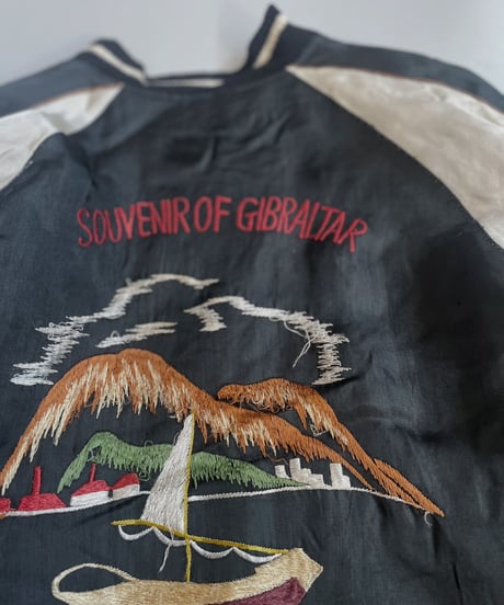 【USED】 Vintage Souvenir Jacket GIBRALTAR / 240101-036