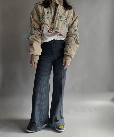 【RE;CIRCLE】 RE Draw Code Short Down Jacket / 230126-006