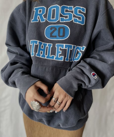 【USED】  Champion Reverse Weave Hoodie ROSS ATHLETICS/210902-014