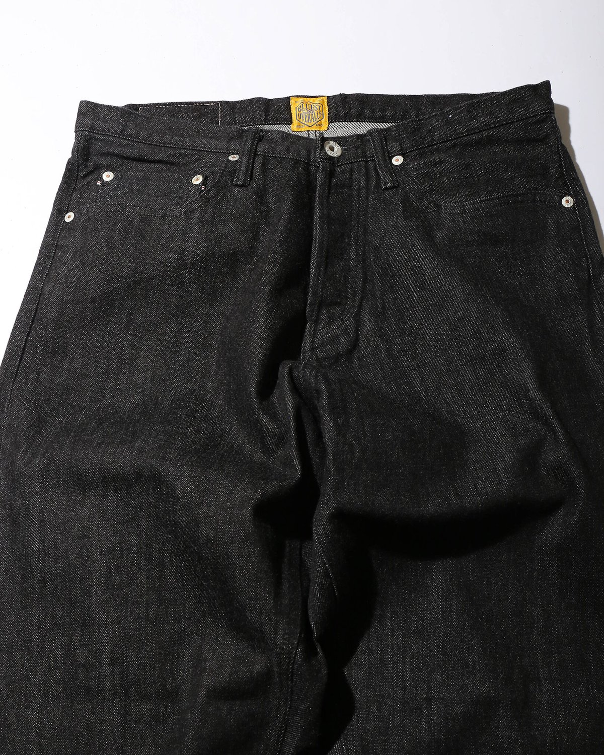 THE UNION】Big “T” Black Denim Pants【THE BLUEST THE UNION】Big “T” Black Denim Pants【THE BLUEST