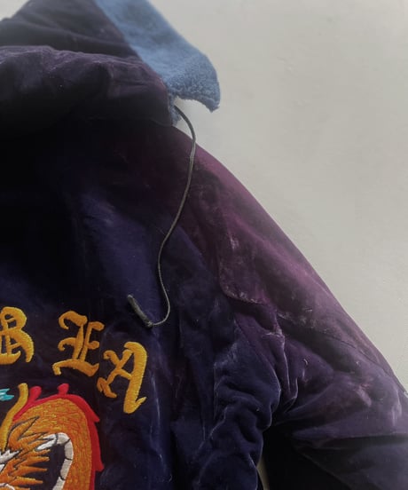 【USED】 Vintage Souvenir Jacket KOREA / 240101-044