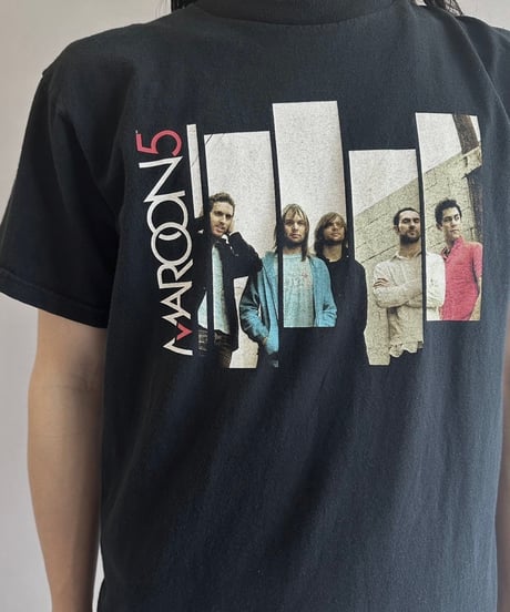 【USED】 Fruit of the Loom MAROON 5 T-Shirt  /240729-114