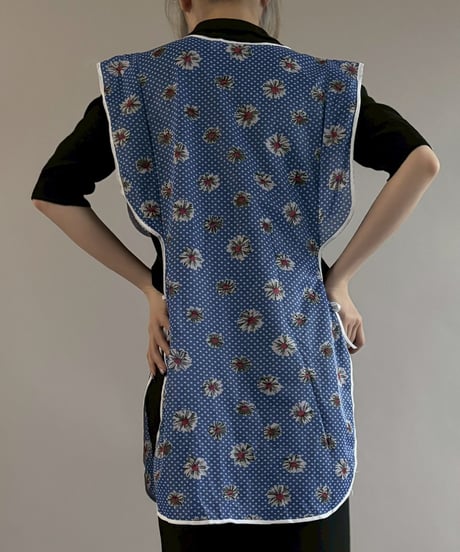 【USED】 Flower Pattern Euro Apron / 260321-016
