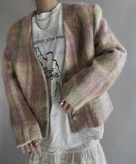 【USED】 Pure Wool Knit Jacket / 230102-012