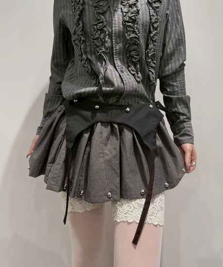 【RE;CIRCLE】 RE Suit Skirt/ 260219-019
