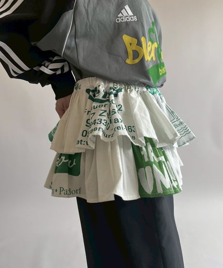 【RE;CIRCLE】 Re Eco Bag Maki Skirt /  250417-002