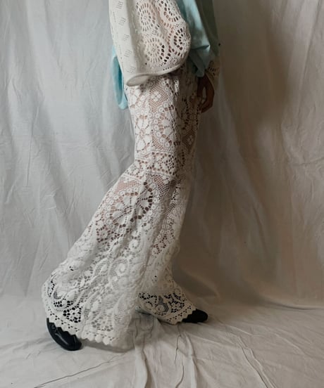 【RE;CIRCLE】 RE Lace Pants①/ 210714-001