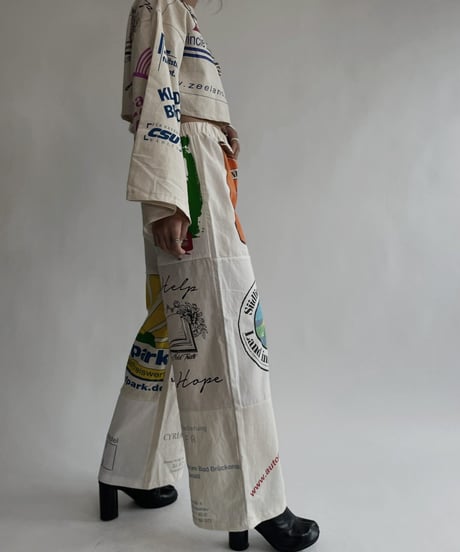 【RE;CIRCLE】 RE Eco-Friendly Bag Straight Pants / 220825-010