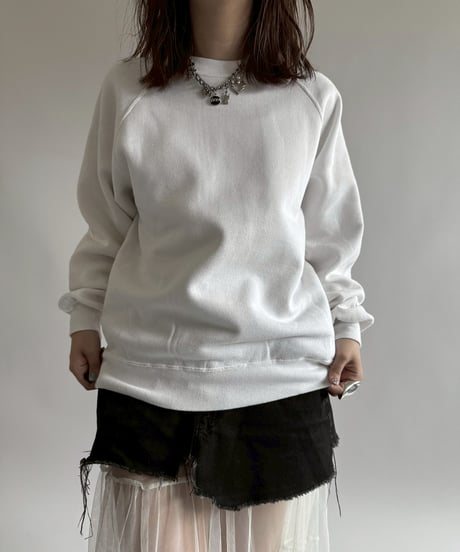 【USED】 END IS NEAR 90's Jerzees L/S Sweat Top /250329-026