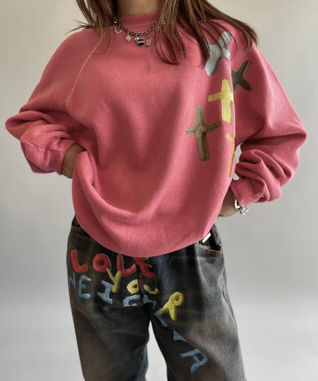 【USED】 END IS NEAR Made in USA TULTEX L/S Sweat Top /241012-013