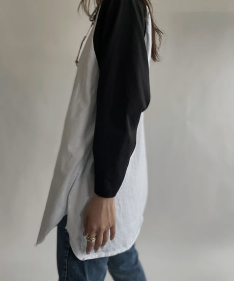 【USED】 Raglan T-shirt Black / 220618-001