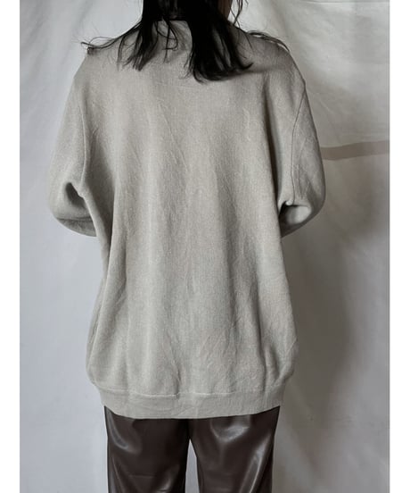 【USED】 LACOSTE Acrylic Knit Cardigan  ④ / 220111-004