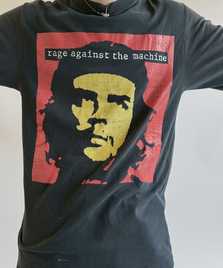 【USED】 90's  RAGE AGAINST THE MACHINE Docking Sleeve L/S T-Shirt /250621-048