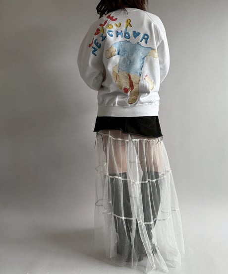 【USED】 END IS NEAR 90's Jerzees L/S Sweat Top /250329-026